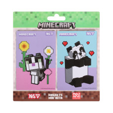 Магніти "YES" /708556/  "Minecraft.Spring", 6х9 см, 2 шт (1/10/500)
