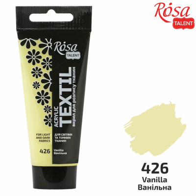 АКРИЛ для тканин "ROSA TALENT" /426/ Ванільна, 60мл (1/4)