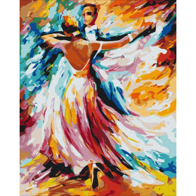 Картина за номерами "Brushme" /BS52217/ "Кольори вальсу" 40*50см