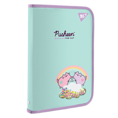 Папка на блискавці А4+ "Yes" /491559/ "Pusheen" (1/48)
