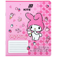 Зошит уч. "Kite" 12арк.# /HK26-232/ софт тач + УФ лак, Hello Kitty MIX (25/600)