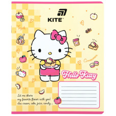 Зошит уч. "Kite" 12арк.# /HK26-232/ софт тач + УФ лак, Hello Kitty MIX (25/600)