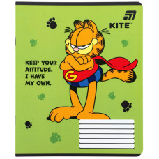 Зошит уч. "Kite" 12арк.# /GF26-232/ софт тач + УФ лак, Garfield Retro/Classic (25/600)