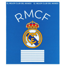 Зошит уч. "Kite" 12арк.== /RL26-234/ софт тач + УФ лак, FC Real Madrid (25/600)