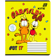 Зошит уч. "Kite" 12арк.== /GF26-234/ софт тач + УФ лак, Garfield Retro/Classic (25/600)