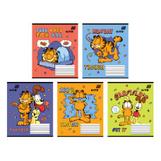 Зошит уч. "Kite" 12арк.== /GF26-234/ софт тач + УФ лак, Garfield Retro/Classic (25/600)