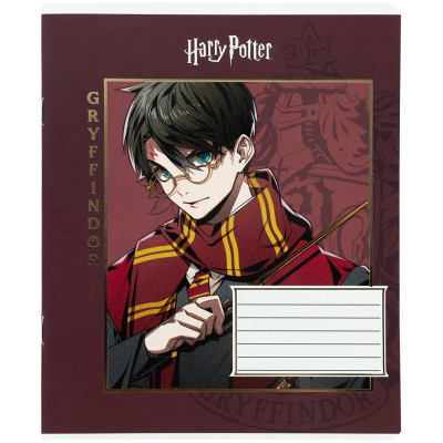 Зошит уч. "Kite" 12арк.== /HP26-234/ фольга + УФ лак, Harry Potter (25/600)