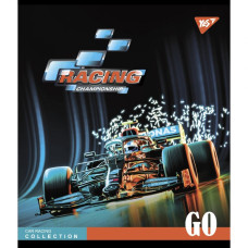 Зошит уч. "YES" 48арк.# /766863/ "Racing championship" мат. ВДЛ+УФ-виб.+мікроембосінг (5/100)