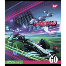 Зошит уч. "YES" 48арк.# /766863/ "Racing championship" мат. ВДЛ+УФ-виб.+мікроембосінг (5/100)