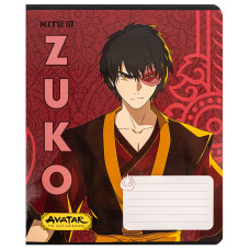 Зошит уч. "Kite" 12арк.# /AV24-232/ гібр. лак + УФ лак, Avatar: The Last Airbender (Nickelodeon) (25/600)