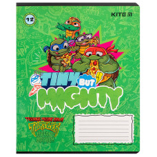 Зошит уч. "Kite" 12арк.# /NT24-232/ гібр. лак + УФ лак, TMNT Mutant Mayhem (2023 Movie) (25/600)
