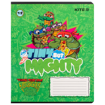 Зошит уч. "Kite" 12арк.# /NT24-232/ гібр. лак + УФ лак, TMNT Mutant Mayhem (2023 Movie) (25/600)