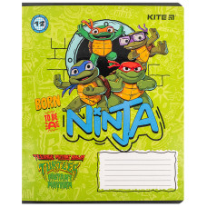Зошит уч. "Kite" 12арк.# /NT24-232/ гібр. лак + УФ лак, TMNT Mutant Mayhem (2023 Movie) (25/600)