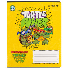 Зошит уч. "Kite" 12арк.# /NT24-232/ гібр. лак + УФ лак, TMNT Mutant Mayhem (2023 Movie) (25/600)