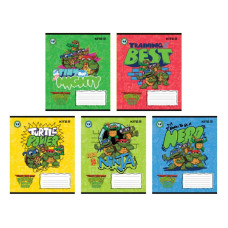 Зошит уч. "Kite" 12арк.# /NT24-232/ гібр. лак + УФ лак, TMNT Mutant Mayhem (2023 Movie) (25/600)