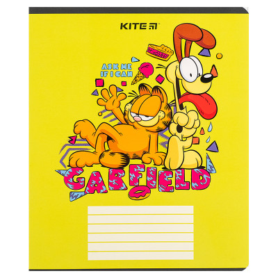 Зошит уч. "Kite" 18арк.# /GF24-236/ софт тач + УФ лак, Garfield Retro (20/400)