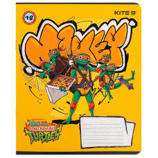 Зошит уч. "Kite" 18арк.# /NT24-236/ софт тач + УФ лак, TMNT Tales of the TMNT (2024 Series) (20/400)