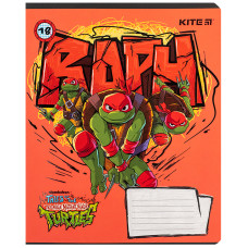Зошит уч. "Kite" 18арк.# /NT24-236/ софт тач + УФ лак, TMNT Tales of the TMNT (2024 Series) (20/400)