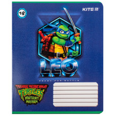 Зошит уч. "Kite" 18арк.== /NT24-237/ гібр. лак + УФ лак, TMNT Mutant Mayhem (2023 Movie) (20/400)