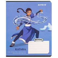 Зошит уч. "Kite" 18арк.== /AV24-237/ софт-тач + УФ лак, Avatar: The Last Airbender (Nickelodeon) (20/400)