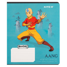 Зошит уч. "Kite" 18арк.== /AV24-237/ софт-тач + УФ лак, Avatar: The Last Airbender (Nickelodeon) (20/400)