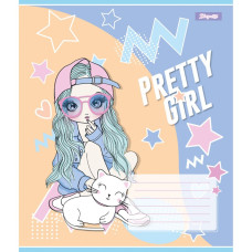 Зошит уч. "1В" 12арк.# /767189/ "Pretty girl" (25/500)