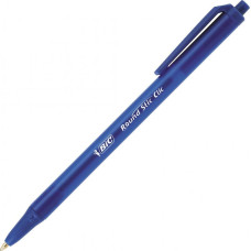 Ручка кулькова автомат "BIC" Round Stic Clic /926376/ /640/ синя (20)
