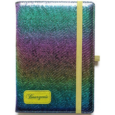 Блокнот на гумці "Bourgeois" А5/120 шкірзам Тв.обкл. /N9700/ вн.бл.70г, # (1/30)