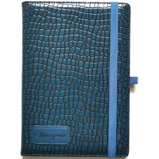 Блокнот на гумці "Bourgeois" А5/120 шкірзам Тв.обкл. /N9717/ вн.бл.70г, # (1/30)