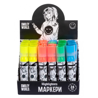Маркер текстовий "YES" /391137/ "Smiley World" (24/768)
