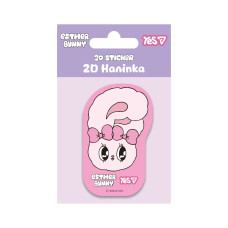 Наліпки 2D "YES" /708961/ "Esther Bunny.Pink"  (1/100)