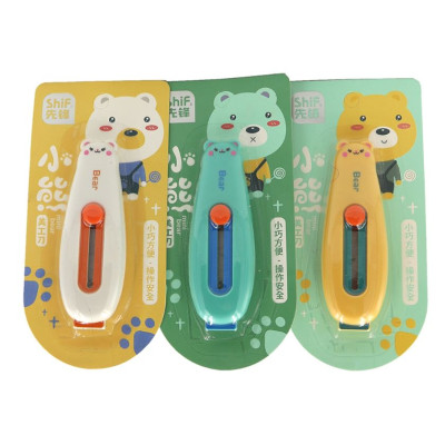 Ніж канцелярський "JO" /8145/ "Bear" мікс (1/24)