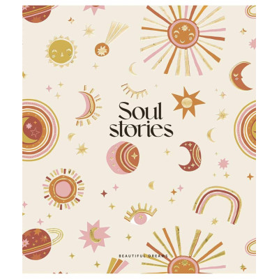 Зошит уч. "Genius" 80арк.# /3202K/ "Soul stories" тиснення (дівчинка) (5/50)