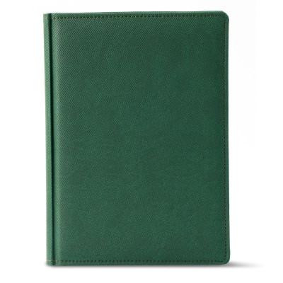 Щоденник ЗВ-55 ДАТ. 2027 Twill  зелений 176арк. Ф142х203 (1/10)