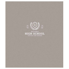 Зошит уч. "Genius" 12арк.== /2908L/ "High School" виб.УФ (нейт) (30/300)