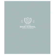 Зошит уч. "Genius" 12арк.== /2908L/ "High School" виб.УФ (нейт) (30/300)