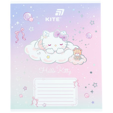 Зошит уч. "Kite" 12арк.// /HK26-235-1/ фольга + УФ лак, Hello Kitty (25/600)