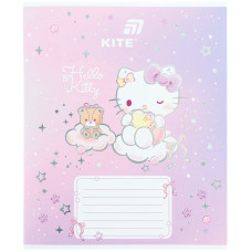 Зошит уч. "Kite" 12арк.// /HK26-235-1/ фольга + УФ лак, Hello Kitty (25/600)