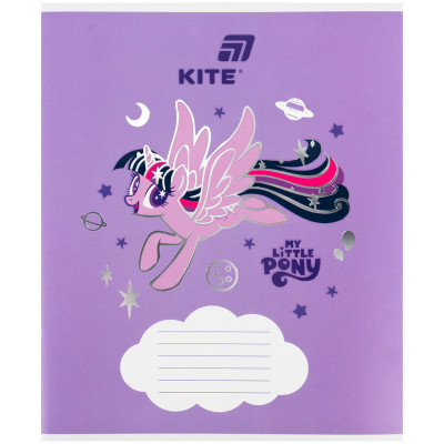 Зошит уч. "Kite" 12арк.// /LP26-235/ фольга + УФ лак, My Little Pony (25/600)