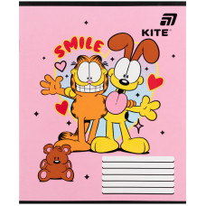 Зошит уч. "Kite" 12арк.// /GF26-235/ софт тач + УФ лак, Garfield Retro/Classic (25/600)