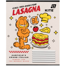 Зошит уч. "Kite" 12арк.// /GF26-235/ софт тач + УФ лак, Garfield Retro/Classic (25/600)