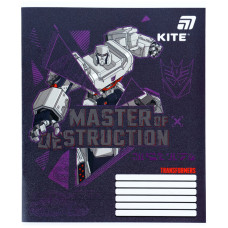 Зошит уч. "Kite" 12арк.// /TF26-235/ гібр. лак + УФ лак, Transformers (25/600)