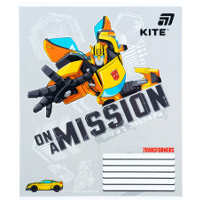 Зошит уч. "Kite" 12арк.// /TF26-235/ гібр. лак + УФ лак, Transformers (25/600)