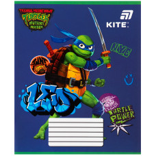 Зошит уч. "Kite" 12арк.// /NT26-235/ софт тач + УФ лак, TMNT Mutant Mayhem (2023 Movie) (25/600)