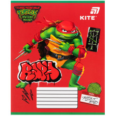 Зошит уч. "Kite" 12арк.// /NT26-235/ софт тач + УФ лак, TMNT Mutant Mayhem (2023 Movie) (25/600)
