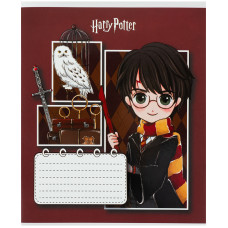 Зошит уч. "Kite" 12арк.// /HP26-235/ софт тач + УФ лак, Harry Potter (25/600)