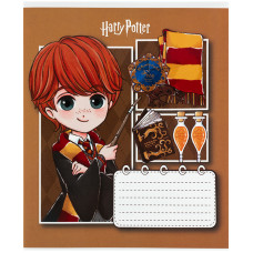 Зошит уч. "Kite" 12арк.// /HP26-235/ софт тач + УФ лак, Harry Potter (25/600)