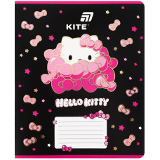 Зошит уч. "Kite" 18арк.# /HK26-236-1/ фольга + УФ лак, Hello Kitty (20/400)