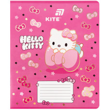 Зошит уч. "Kite" 18арк.# /HK26-236-1/ фольга + УФ лак, Hello Kitty (20/400)