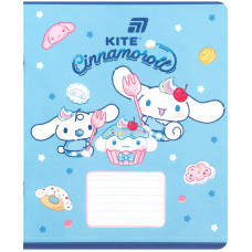 Зошит уч. "Kite" 18арк.# /CR26-236/ софт тач + УФ лак, Cinnamoroll (20/400)